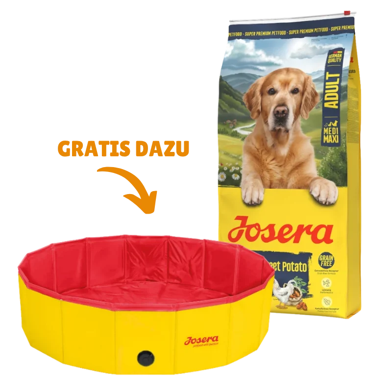 Josera Huhn & Süßkartoffel 12,5 kg + GRATIS Josera Hundepool