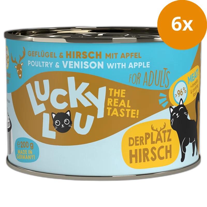Lucky Lou Dose Lifestage Adult Geflügel + Hirsch 200 g