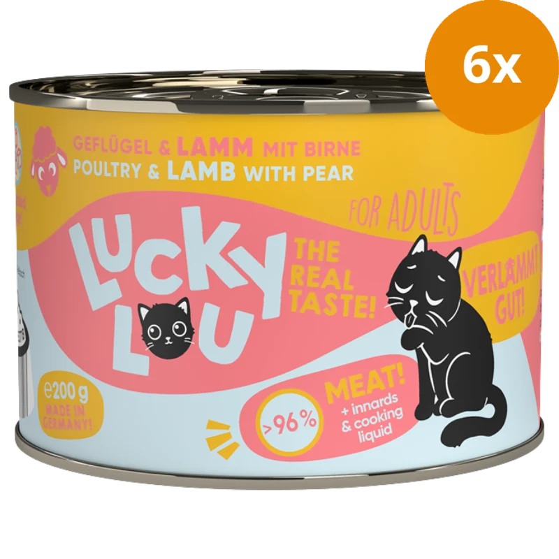 Lucky Lou Dose Lifestage Adult Geflügel + Lamm 200 g