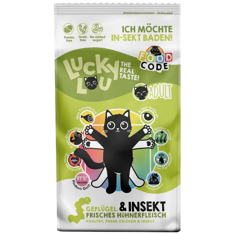 Lucky Lou Adult Geflügel & Insekten