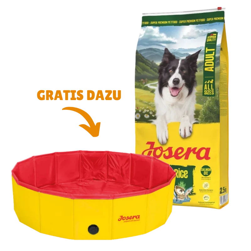 Josera Seefisch & Reis 12,5 kg + GRATIS Josera Hundepool
