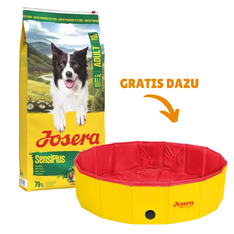 Josera SensiPlus 12,5 kg + GRATIS Josera Hundepool