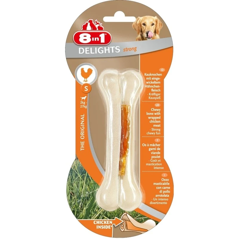 8in1 Delights Kauknochen extra Strong