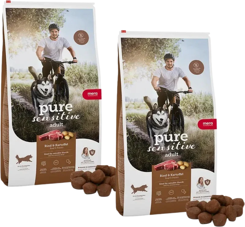 MERA pure sensitive fresh meat Rind & Kartoffel