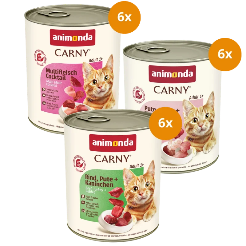 animonda Carny 800 g - Mix Sparpaket