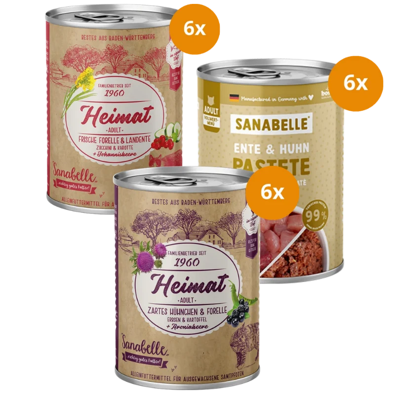 Sanabelle 400 g - Mix Sparpaket