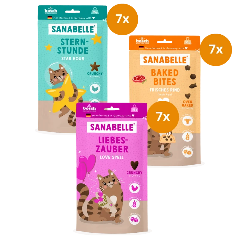 Sanabelle Snacks - Mix Sparpaket