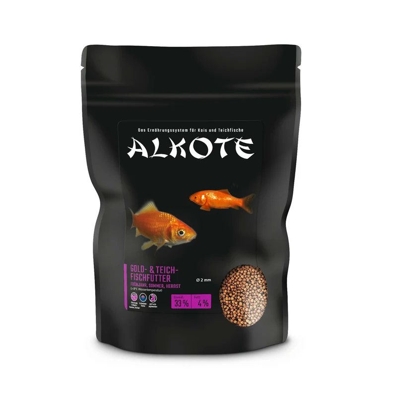 ALKOTE Goldfischfutter Teichfischfutter