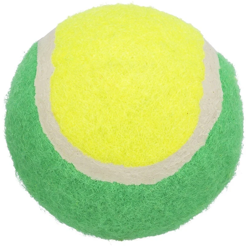 farbenfroher Hunde Tennisball