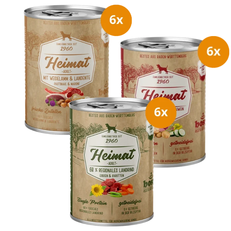 bosch Heimat Dose 400 g - Mix Sparpaket