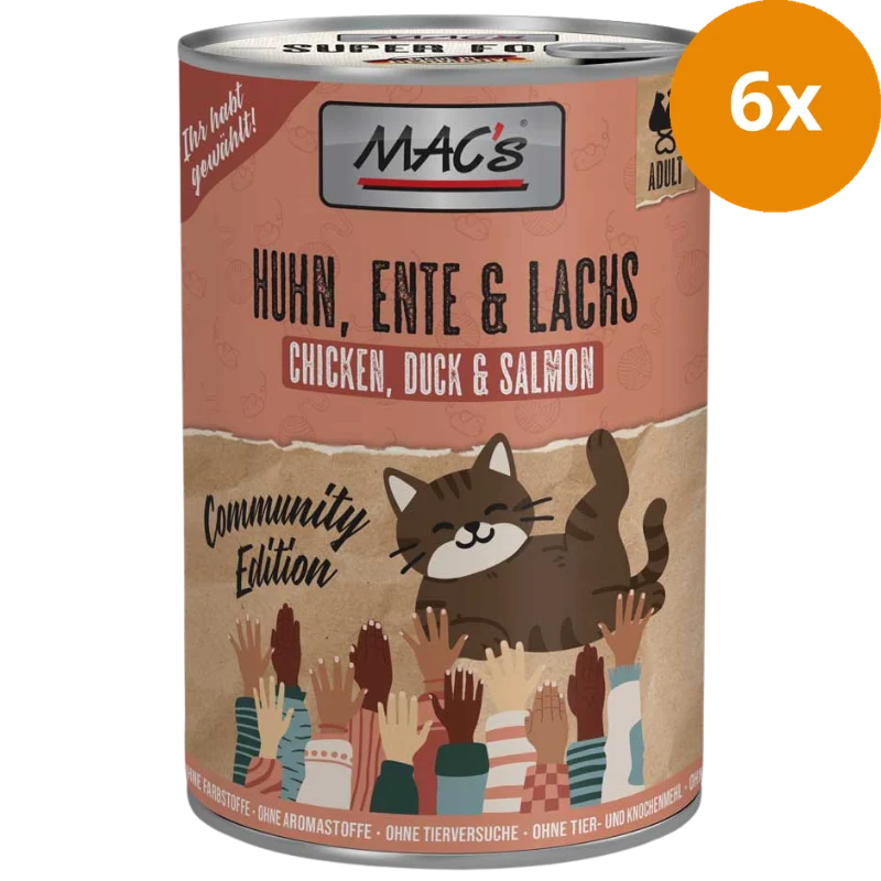 MAC's Cat Huhn, Ente & Lachs 400 g