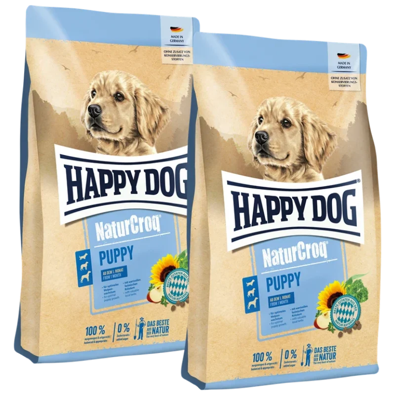 Sparpaket Happy Dog NaturCroq Puppy 2 x 15 kg