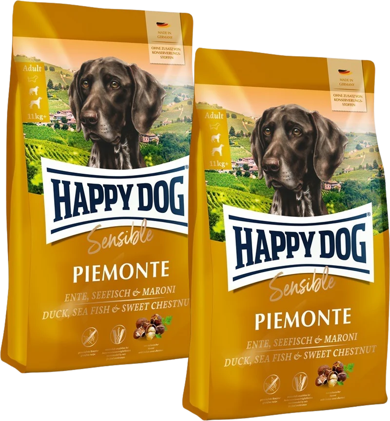 Sparpaket Happy Dog Sensible Piemonte 2 x 10 kg