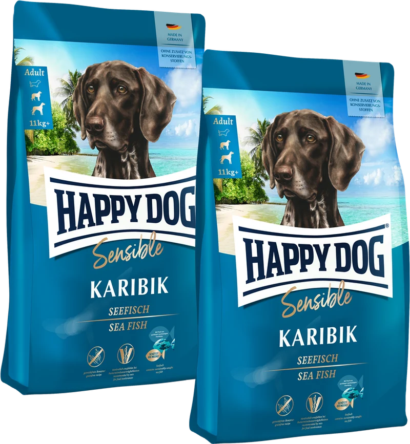 Sparpaket Happy Dog Sensible Karibik 2 x 11 kg