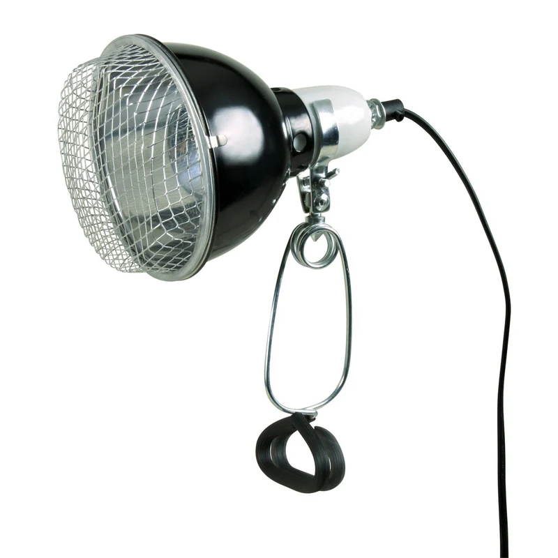 Terrarium Klemmlampen mit Schutzgitter