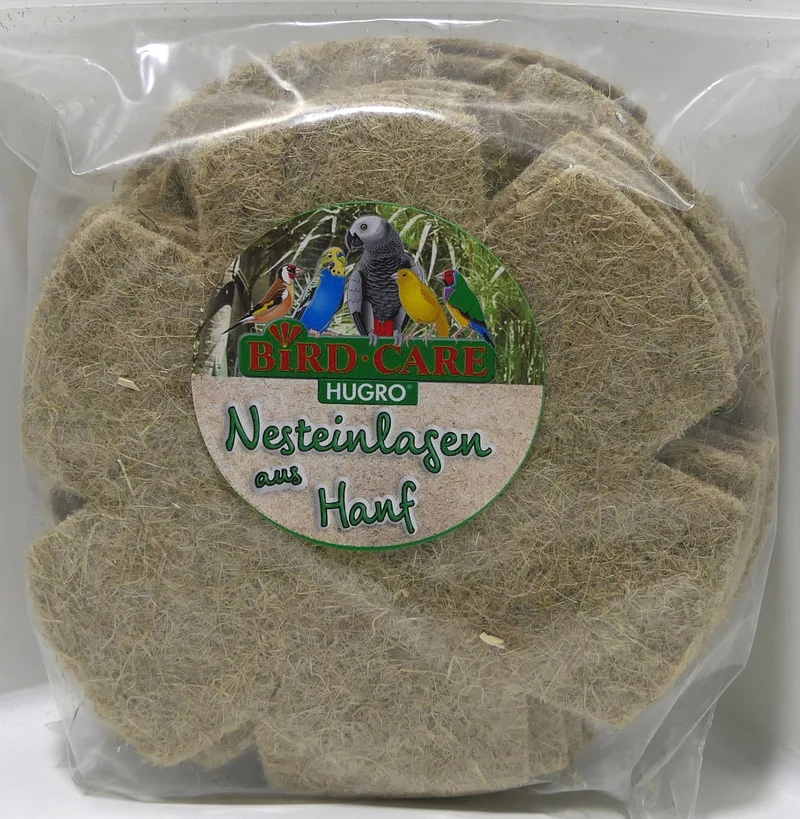 Nesteinlagen aus Hanf von Hugro