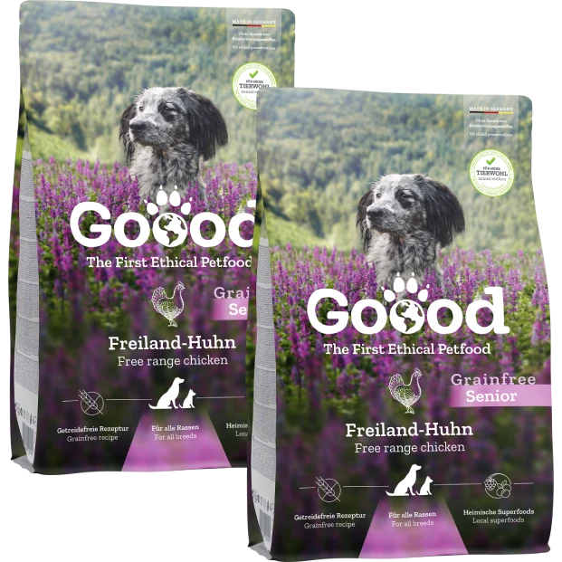 Sparpaket Goood Senior Freilandhuhn & Nachhaltige Forelle 2 x 10 kg