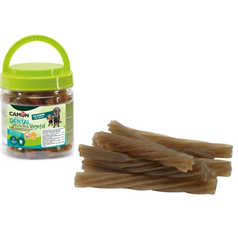 Dental Snack Box Twisted Sticks mit Reis & Kartoffeln – Veggie-Genuss für Hunde