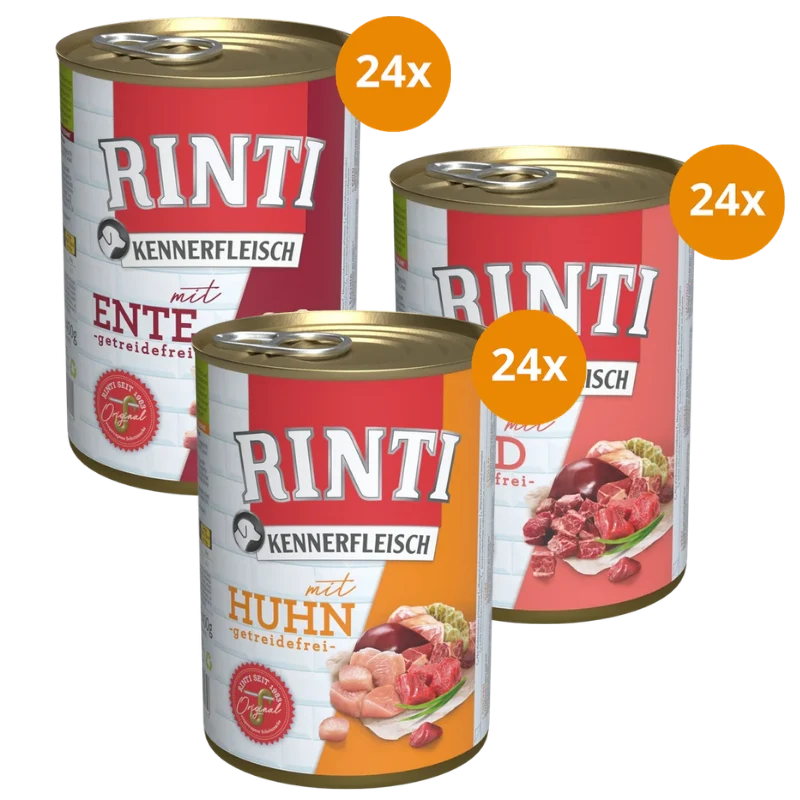RINTI Kennerfleisch 400 g - Mix Sparpaket