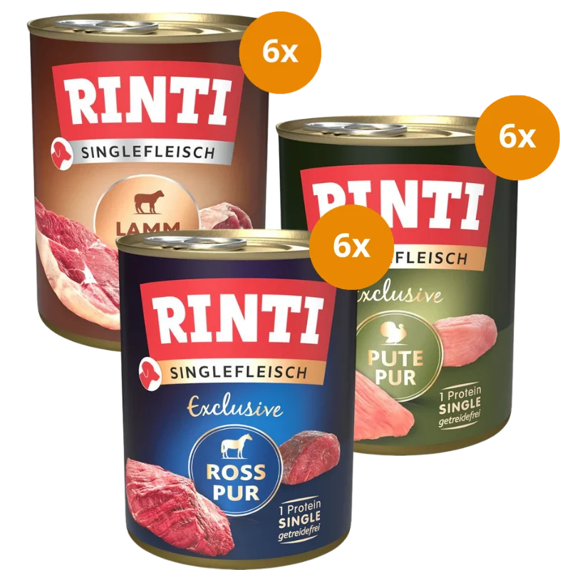 RINTI Singlefleisch 800 g - Mix Sparpaket
