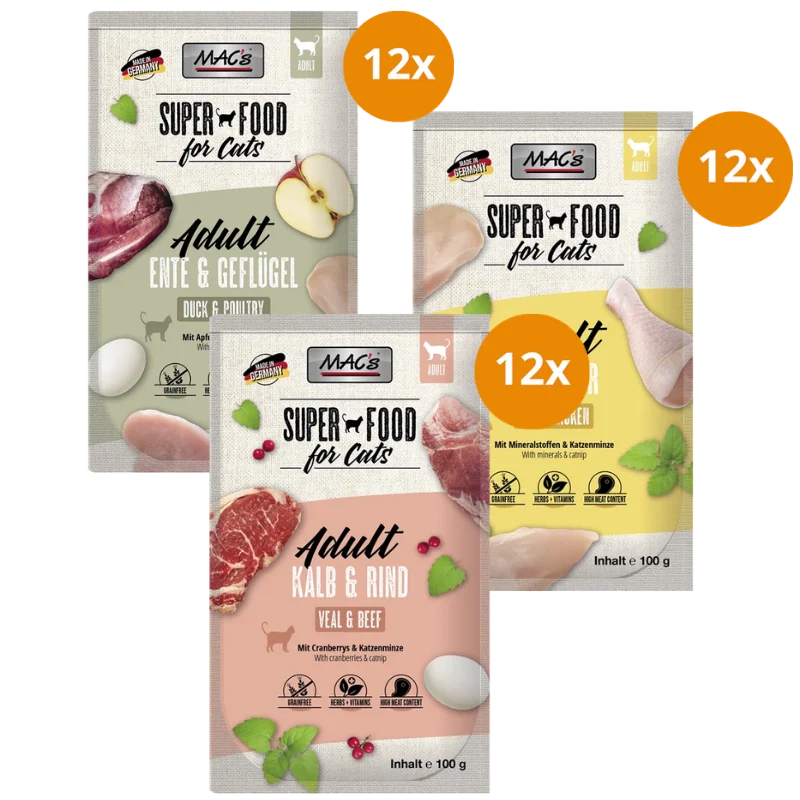 MAC's Cat Pouch 100 g - Mix Sparpaket