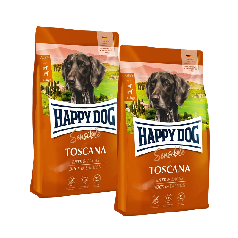 Sparpaket Happy Dog Sensible Toscana 2 x 12,5 kg