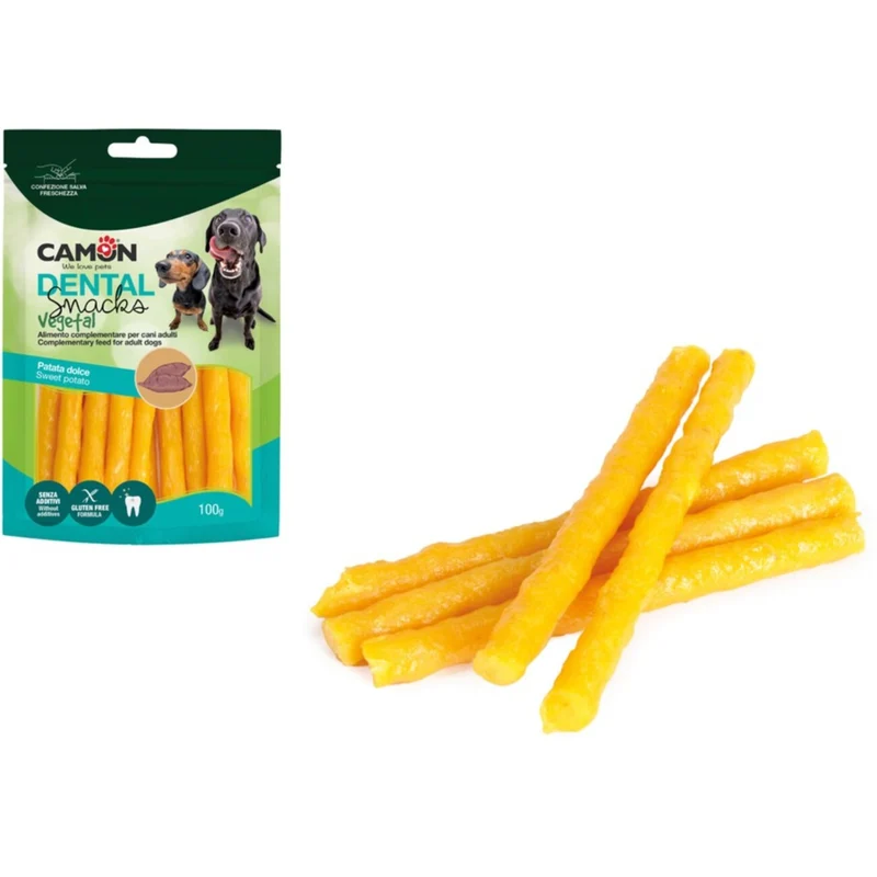 Veggie Snack Süßkartoffel Sticks - Vegane Hundesnacks