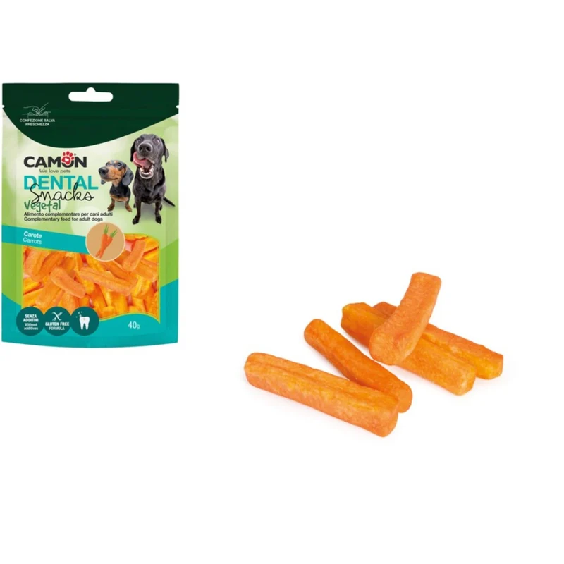 Veggie Snack Knackige Karotten – Vegane Hundesnacks