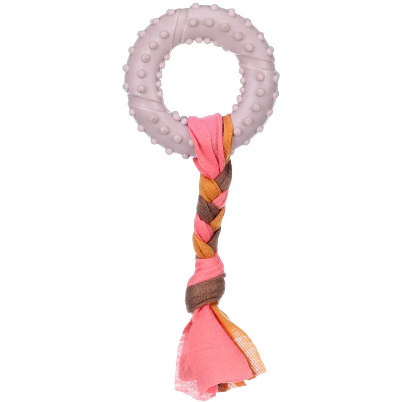 Flamingo Bunty Ring - Spielzeug für Welpen
