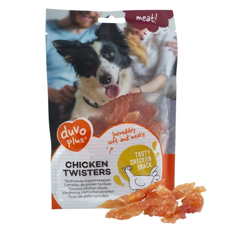 meat! Huhn Twisters – Der leckere Hühnchen-Snack für deinen Hund
