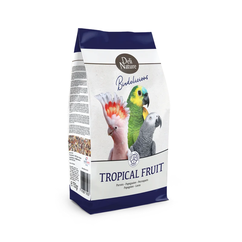 Birdelicious Tropical Fruit von Deli Nature – Premium-Snack für Papageien
