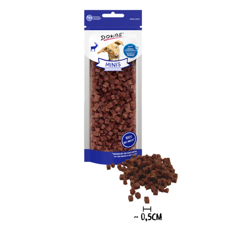 Minis Hirschfleisch - Der unwiderstehliche Hundesnack für Deinen Liebling!