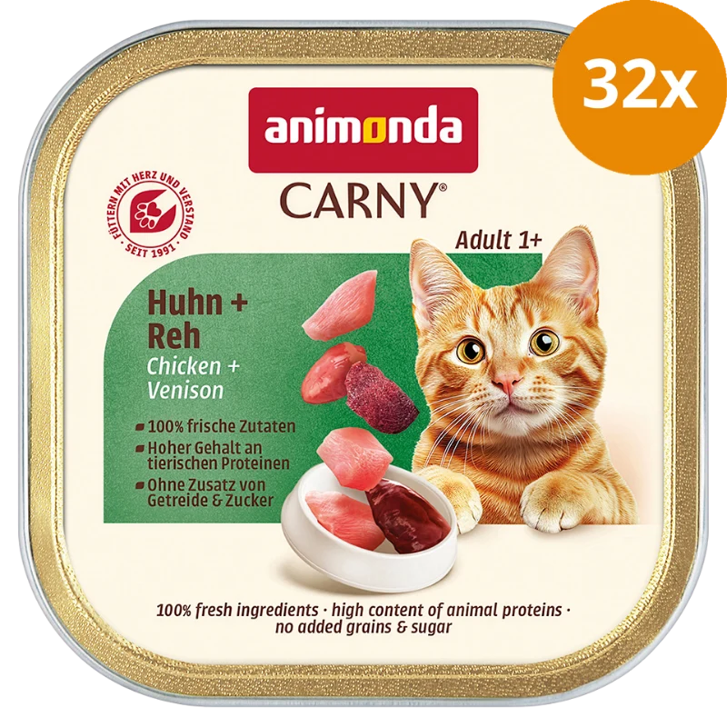 Animonda Cat Carny Adult Huhn & Reh 85 g