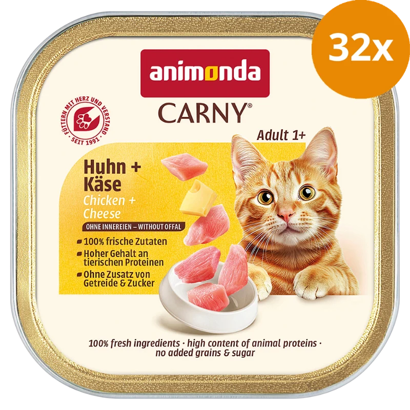 Animonda Cat Carny Adult Huhn & Käse 85 g