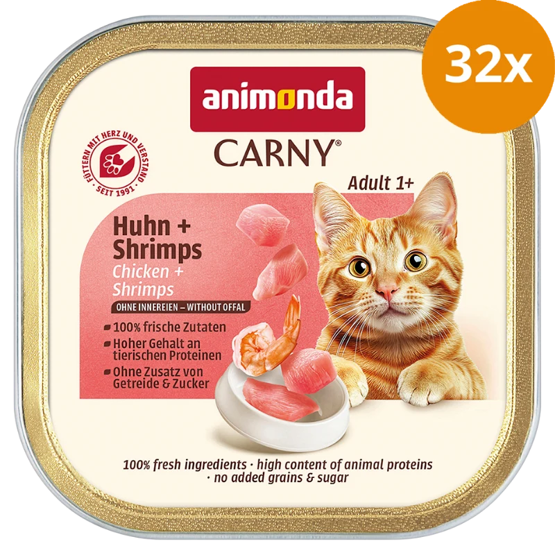 Animonda Cat Carny Adult Huhn & Shrimps 85 g