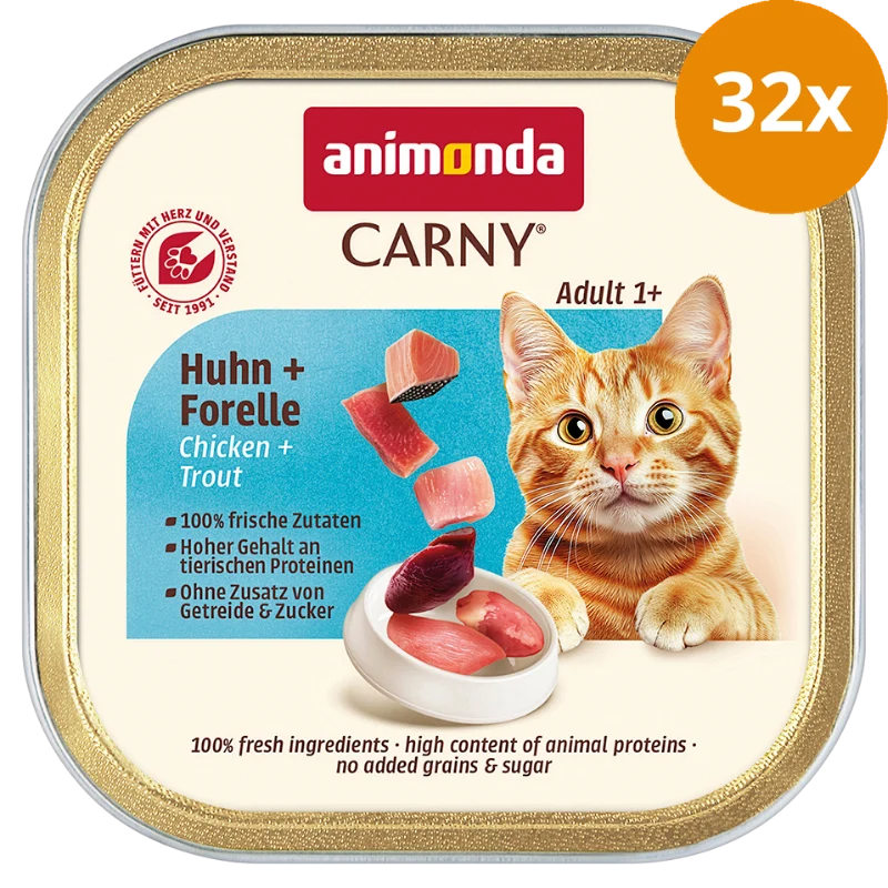 Animonda Cat Carny Adult Huhn & Forelle 85 g