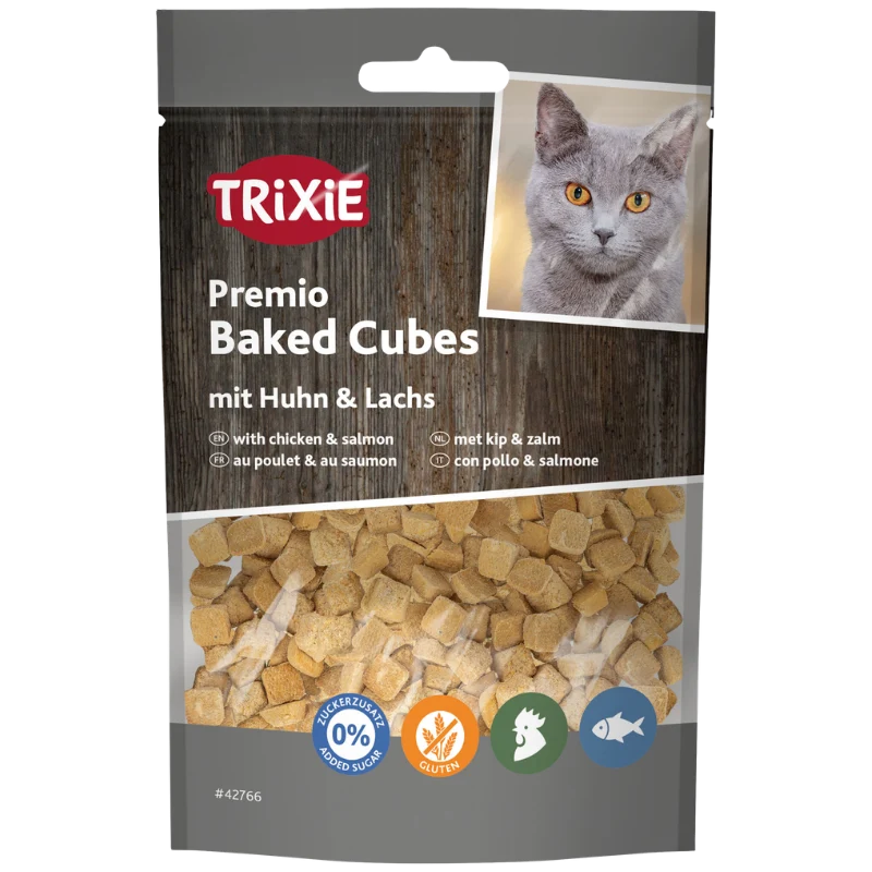 Trixie Premio Baked Cubes mit Huhn & Lachs 50 g