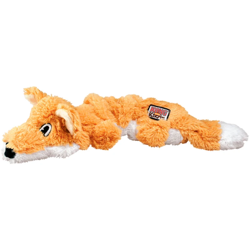 Hundespielzeug KONG® Scrunch Knots Fuchs
