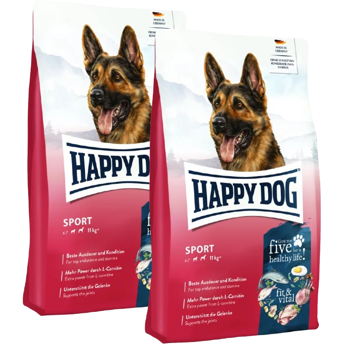 Sparpaket Happy Dog fit & vital Sport 2 x 14 kg