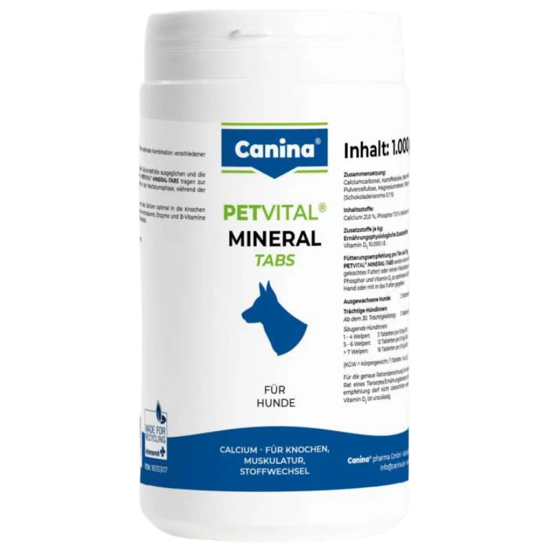 Canina Pharma PETVITAL Mineral-Tabs
