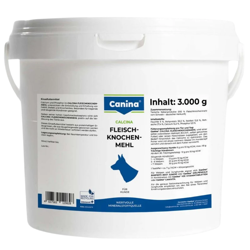 Canina Pharma Calcina Fleischknochenmehl