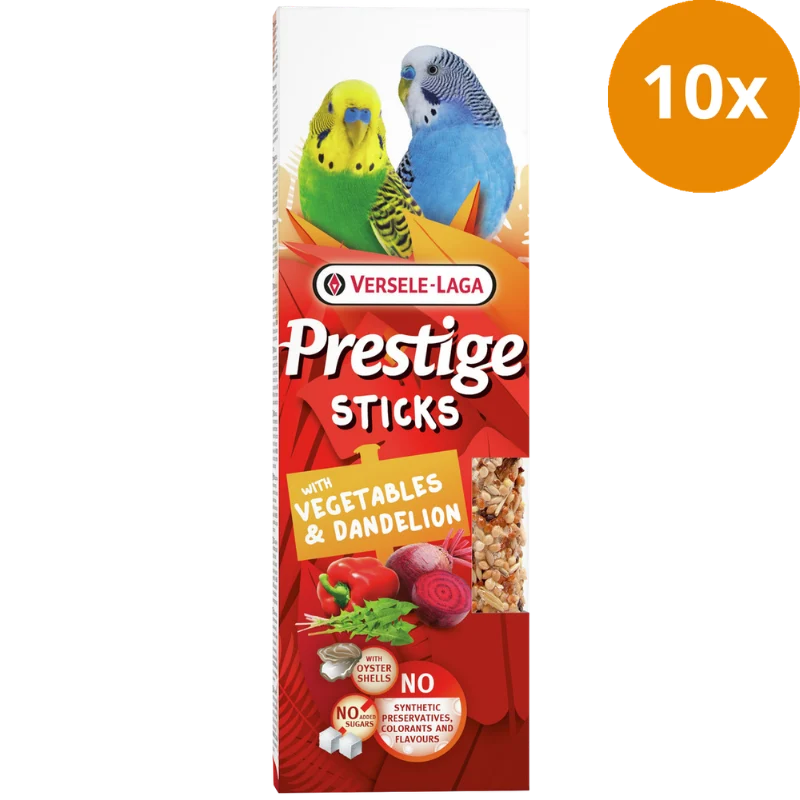Versele Prestige Sticks Kleinsittiche mit Gemüse & Löwenzahn