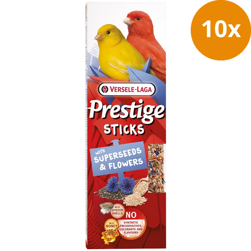 Versele Prestige Sticks Kanarien mit Supersaaten & Blüten