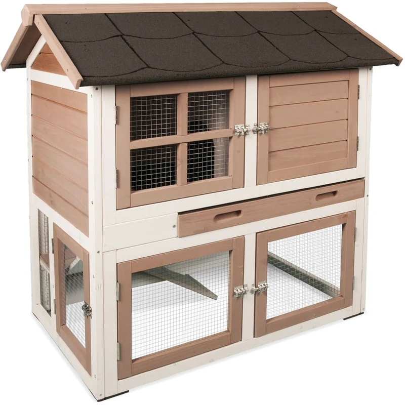Kaninchenstall Snug Urban Braun