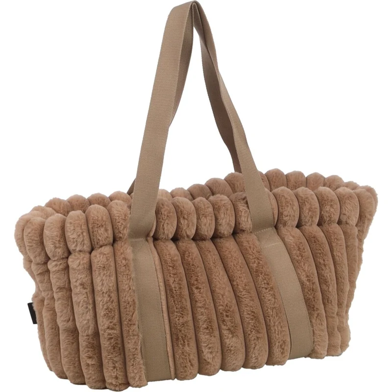 Flamingo Hunde Tragetasche Lynelle in beige