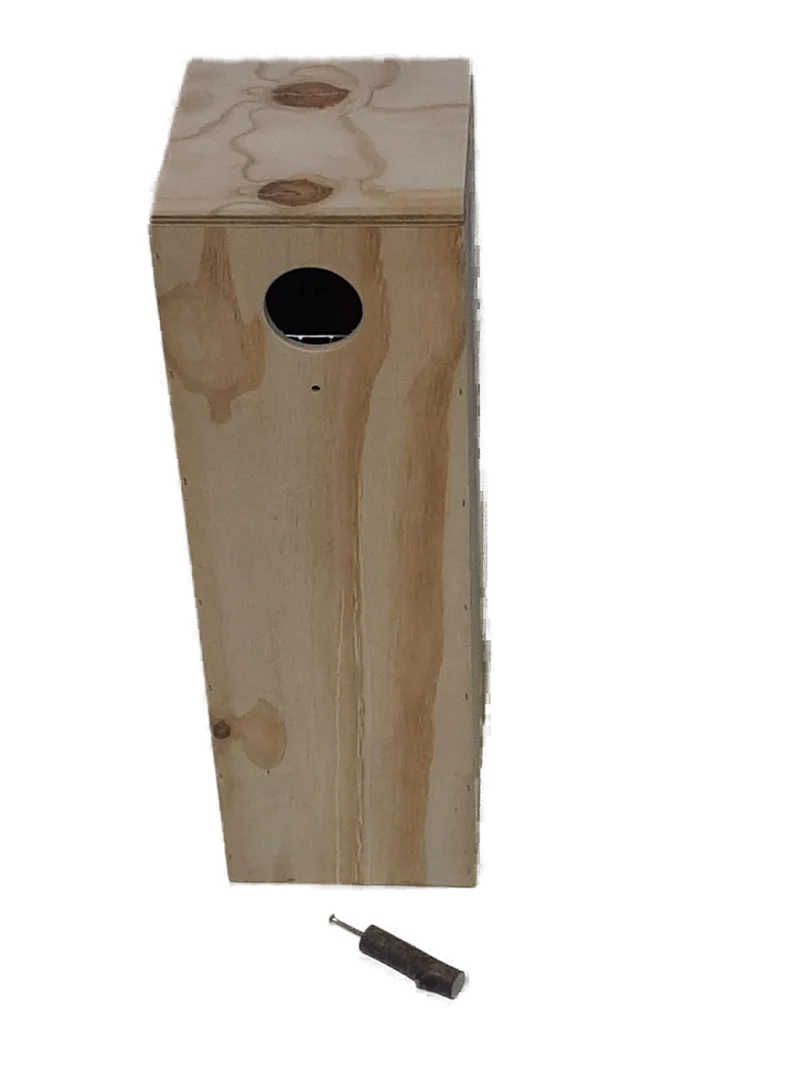 NISTKASTEN Nr. 5 für kleine Sittiche
