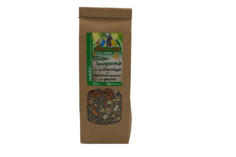 Blütenknospenmix II für Ziervögel von Hugro