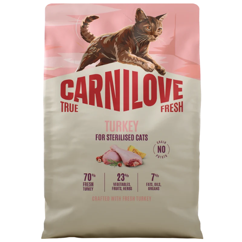 Carnilove Cat TrueFresh Adult sterili. Turkey