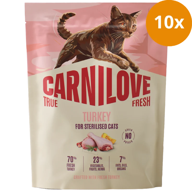 Carnilove Cat TrueFresh Adult sterili. Turkey 400 g