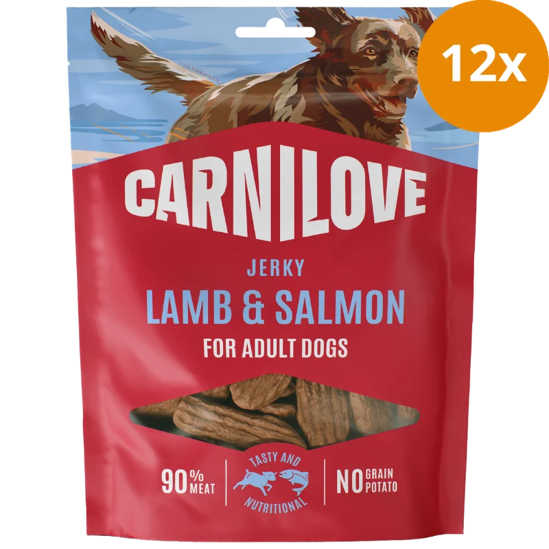 Carnilove Dog Snack Jerky Lamb & Salmon 100 g
